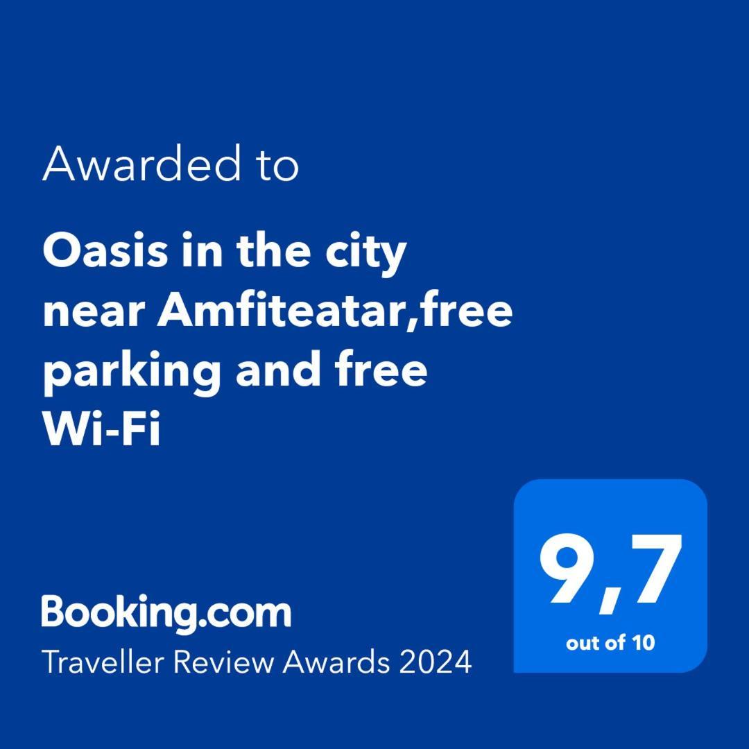 Oasis In The City Near Amfiteatar,Free Parking And Free Wi-Fi Pula Exterior photo
